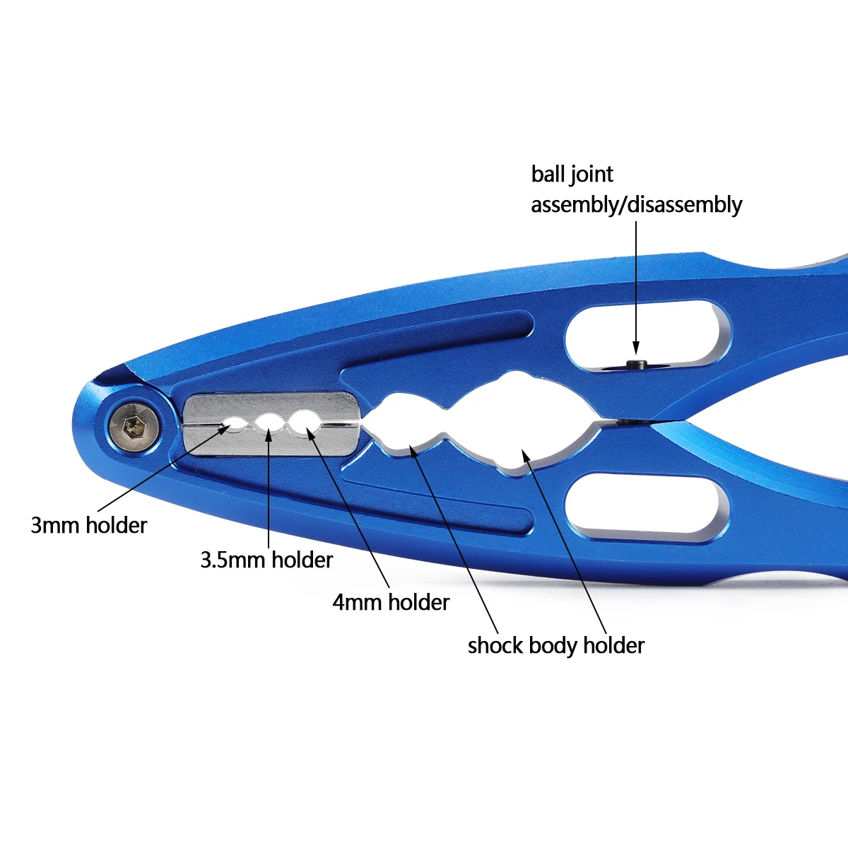 1Pcs Aluminum Pliers Ball Join - Drone Rc Holder recension och pris