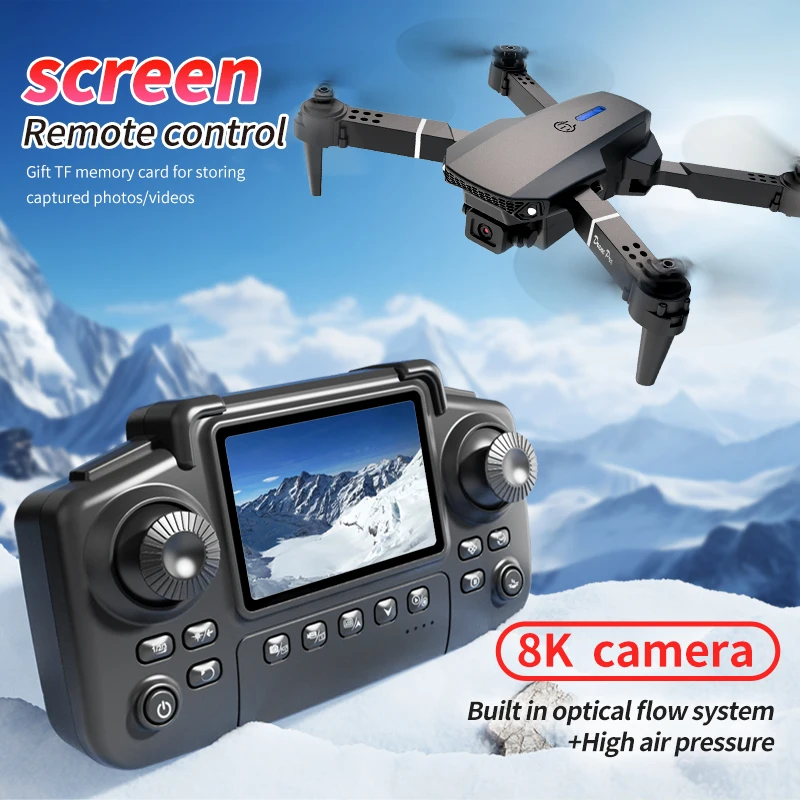 Professional E88 PRO Drone wit - Drone Rc Holder recension och pris