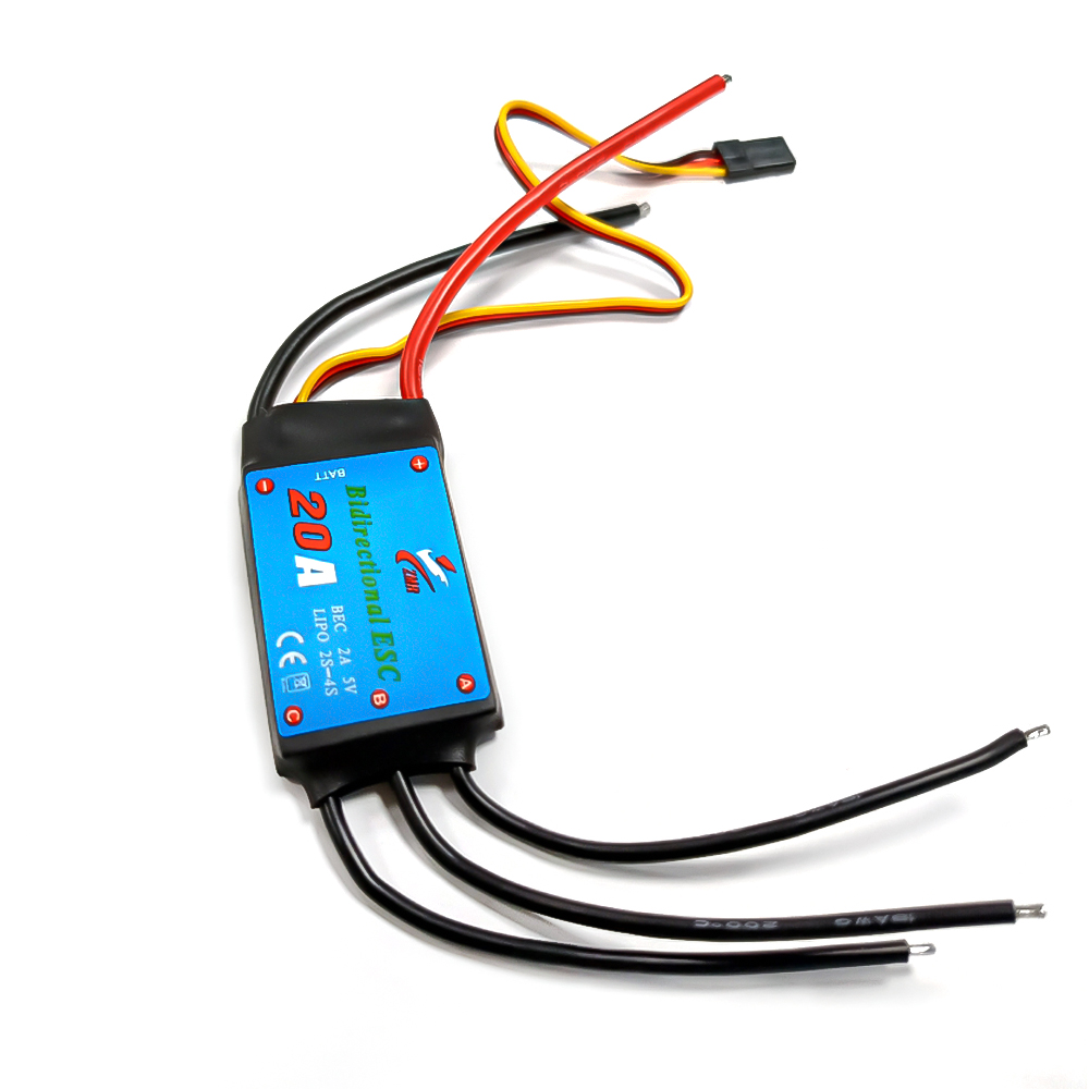 ZMR 12A-80A Bidirectional Brus - Rc Boat Brushless Motor recension och pris