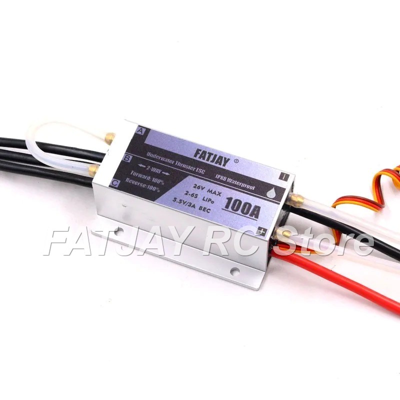 FATJAY 100A Brushless Electron - Rc Boat Brushless Motor recension och pris