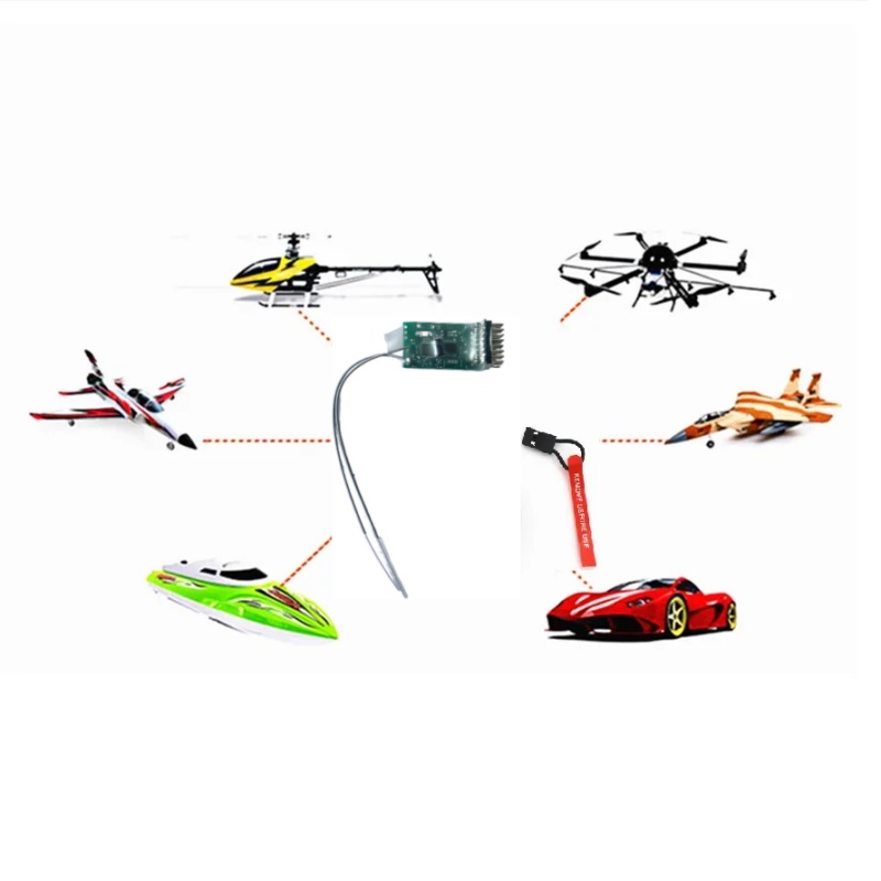 S603 DSMX DSM2 6CH RC Receiver - Plane Drone Rc recension och pris