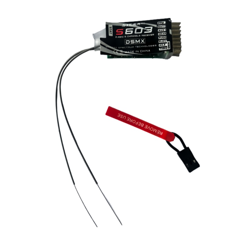 S603 DSMX DSM2 6CH RC Receiver - Plane Drone Rc recension och pris