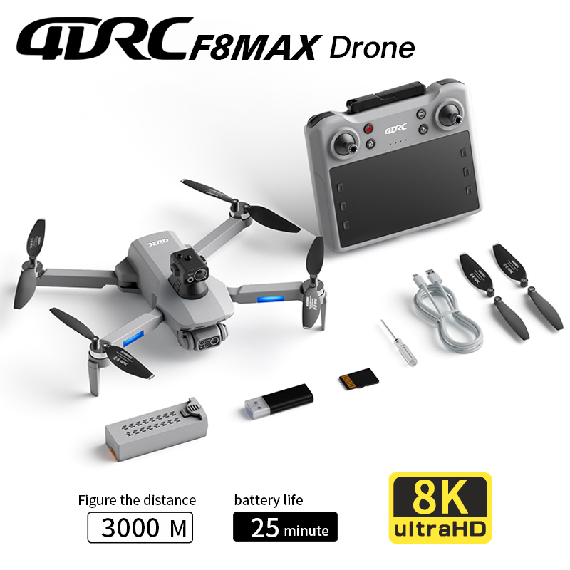F8 MAX GPS Drone Professional  - Drone Rc Holder recension och pris