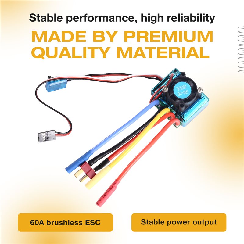 MACH-60A Brushless ESC Speed C - Rc Boat Brushless Motor recension och pris