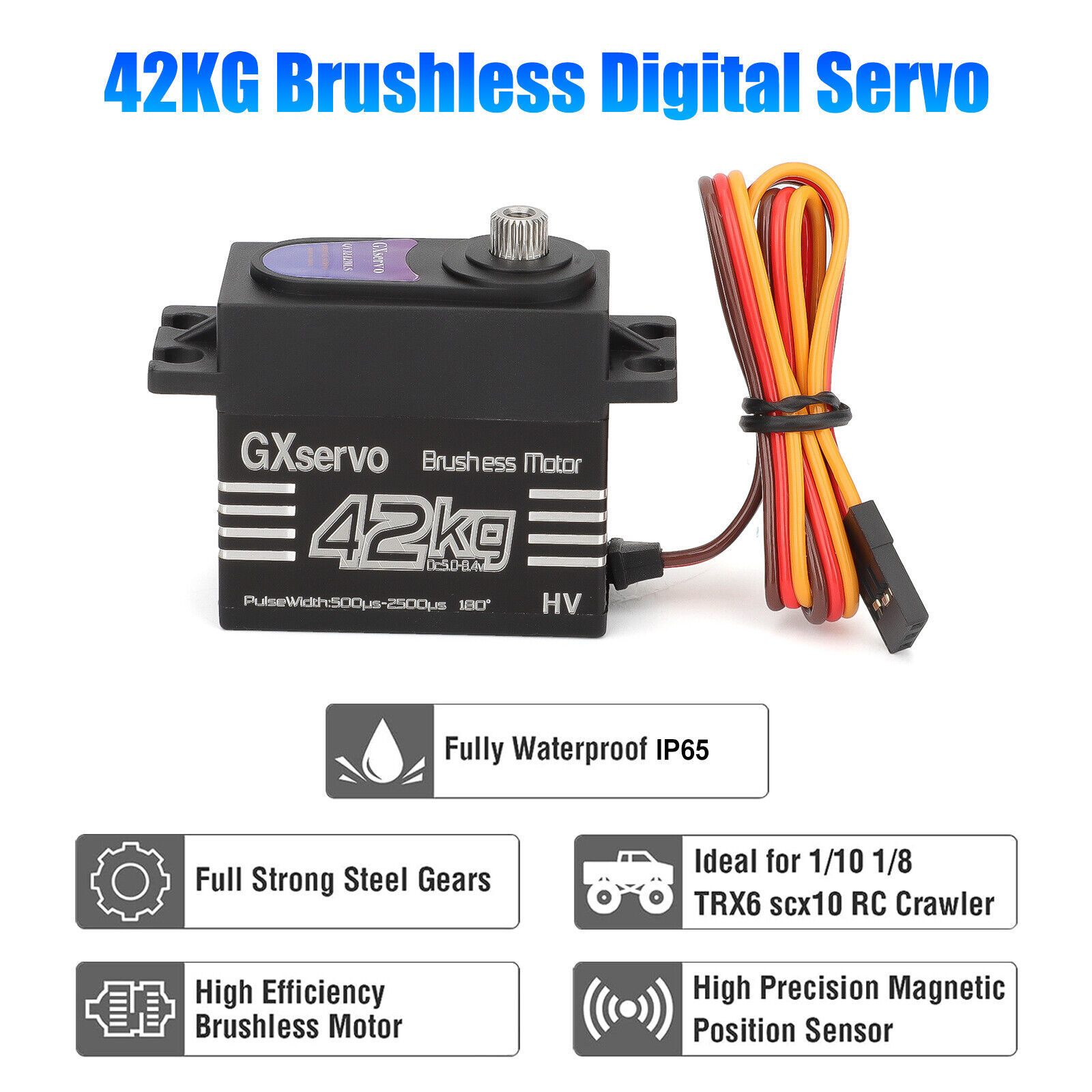 Brushless Motor 180° Metal Gea - Rc Boat Brushless Motor recension och pris
