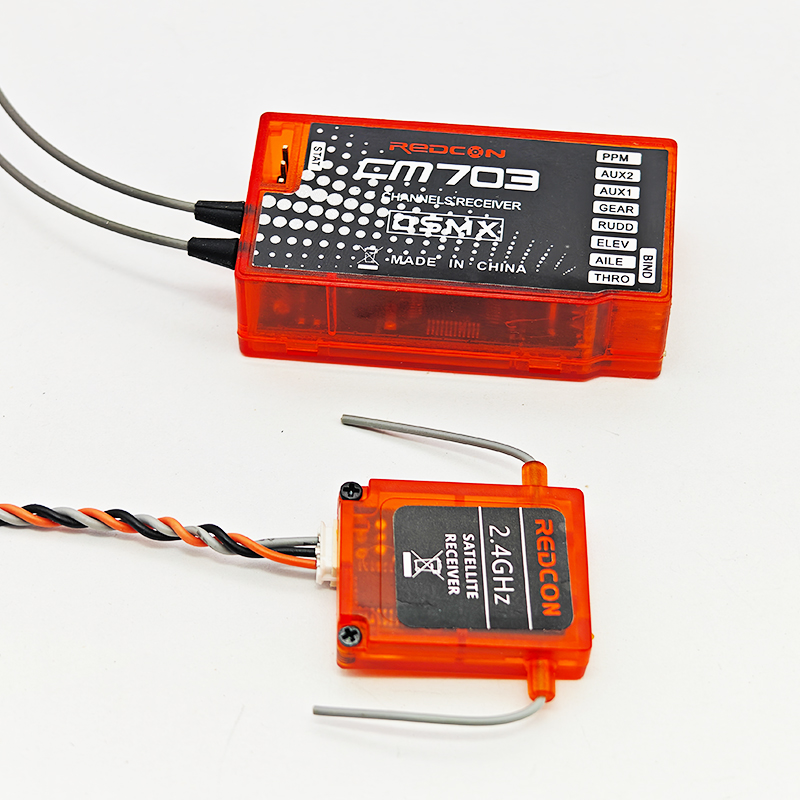 CM703 7 Channel 2.4Ghz RX Rece - Plane Drone Rc recension och pris